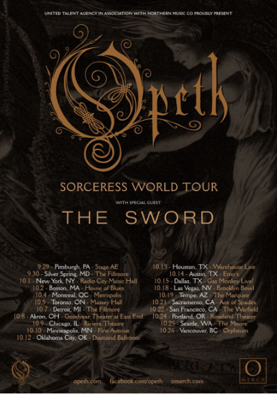 Opeth Tour